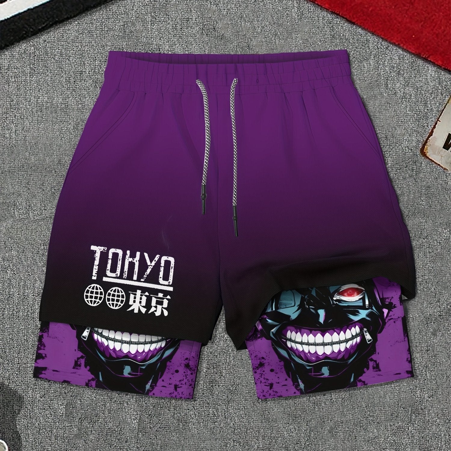 GeoFlex™ Men’s Graphic Basketball Shorts