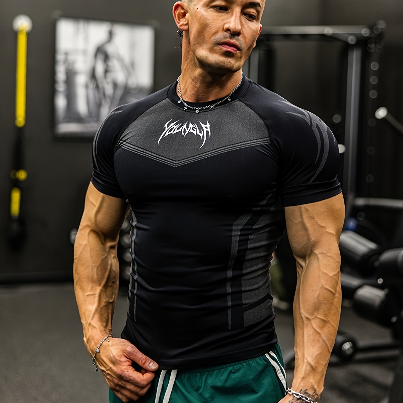 Men’s Quick-Dry Performance Gym T-Shirt