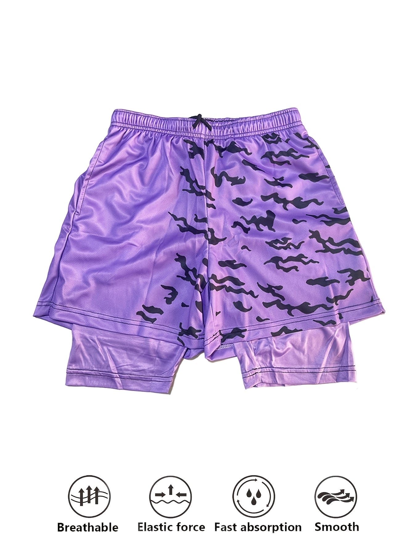 DualMotion™ Men’s Layered 2x Sports Shorts