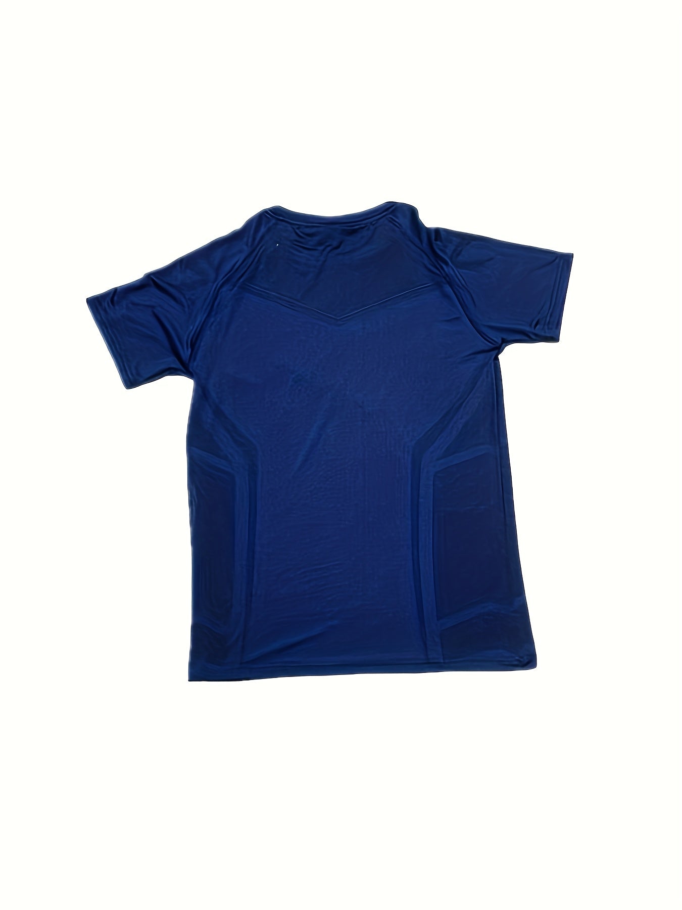 Men’s Geometric Purple Performance T-Shirt