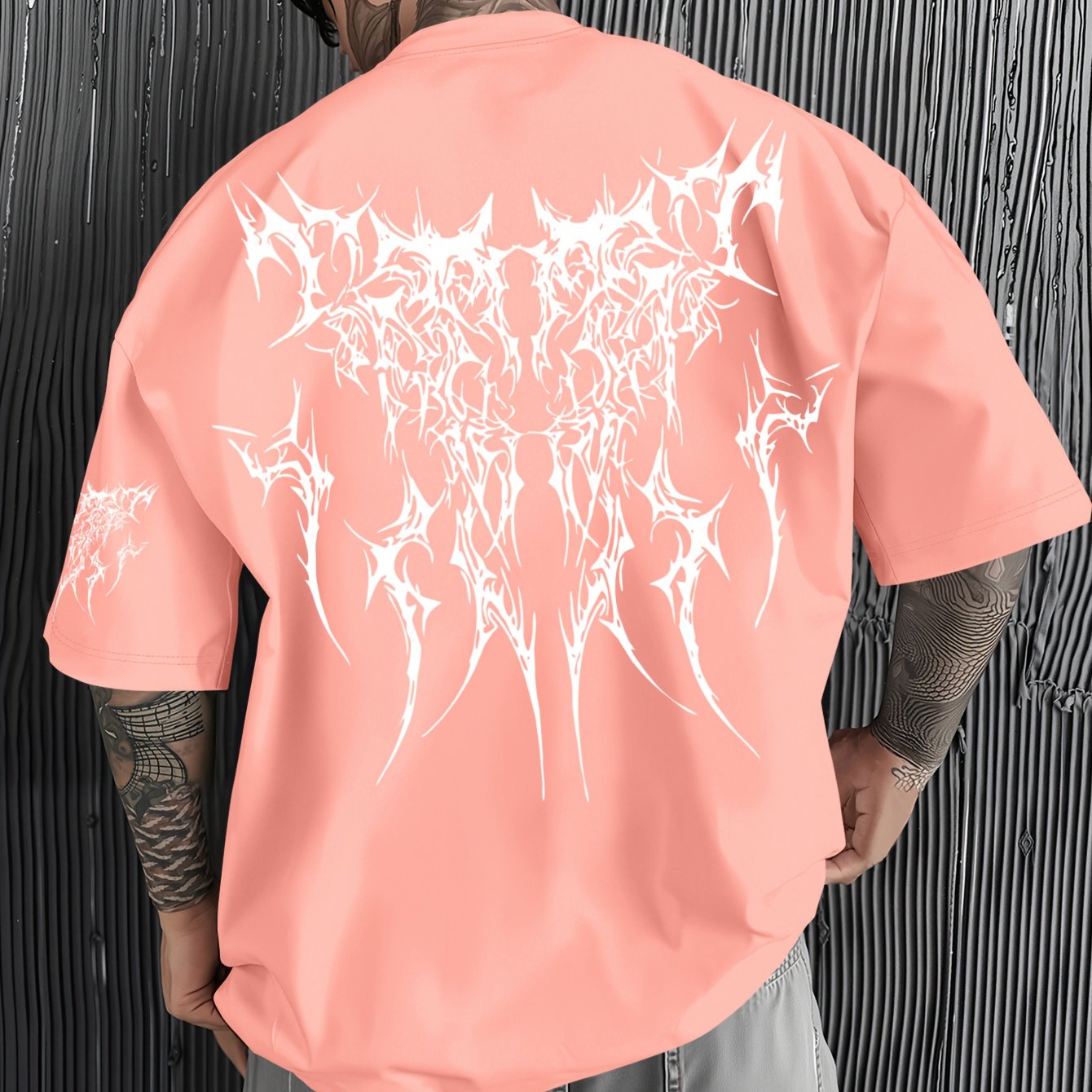 HardCoreEdge™ Men’s Oversize Graphic Tee