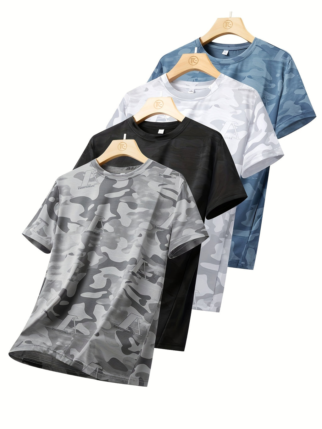 AlphaCamo™ 4-Pack Men’s Breathable Training Tees