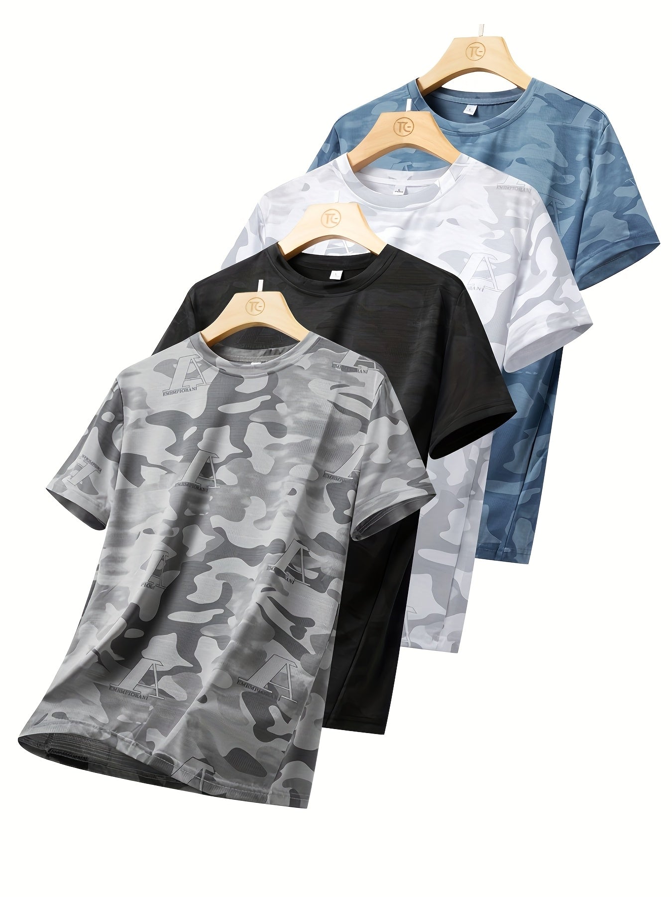AlphaCamo™ 4-Pack Men’s Breathable Training Tees