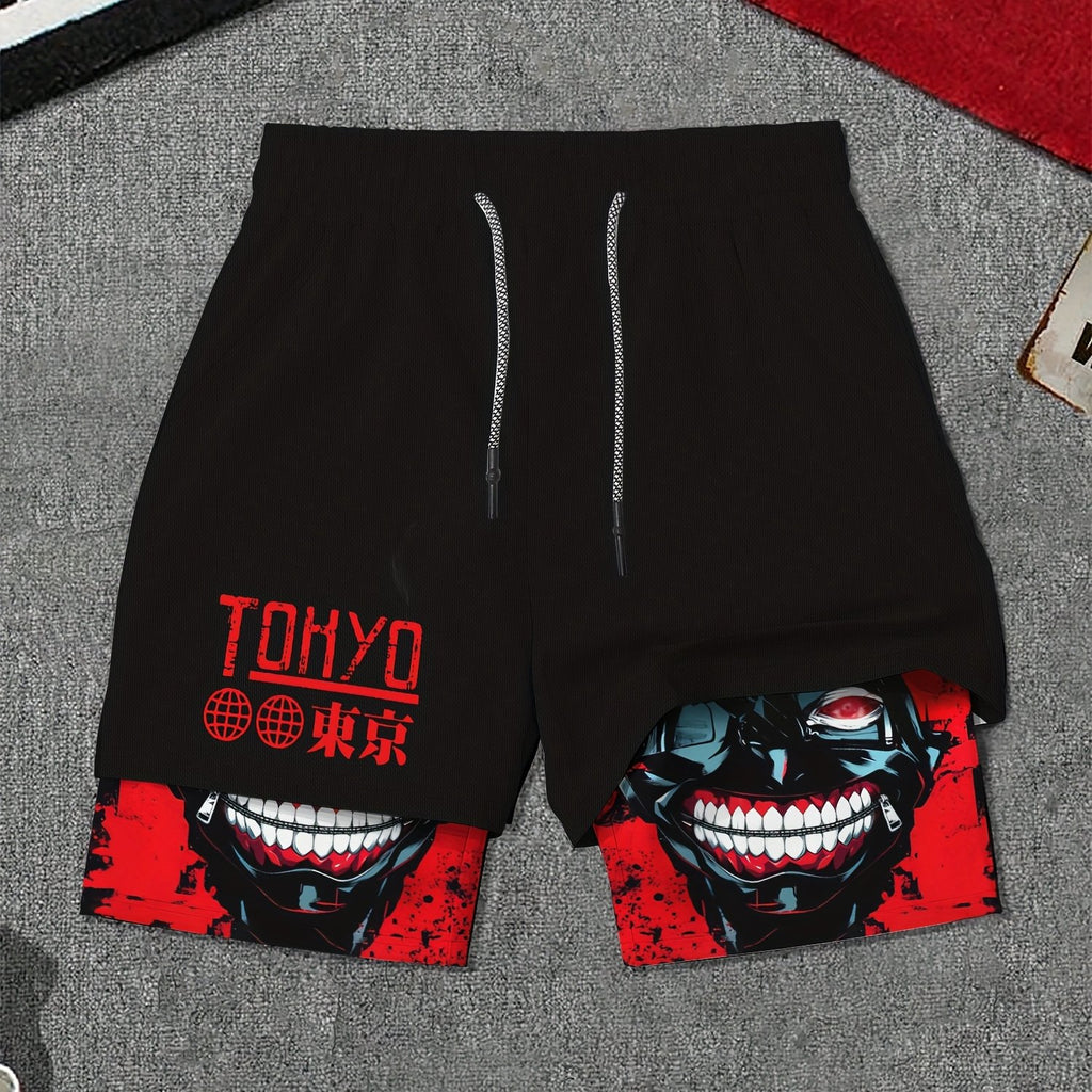 GeoFlex™ Men’s Graphic Basketball Shorts