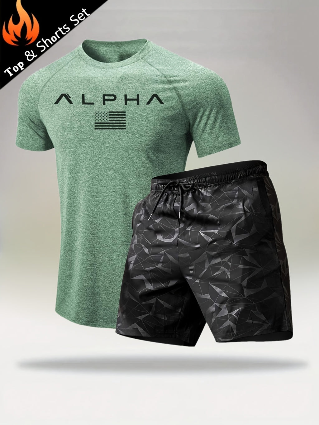 AlphaSport™ Men’s Quick-Dry Training Set