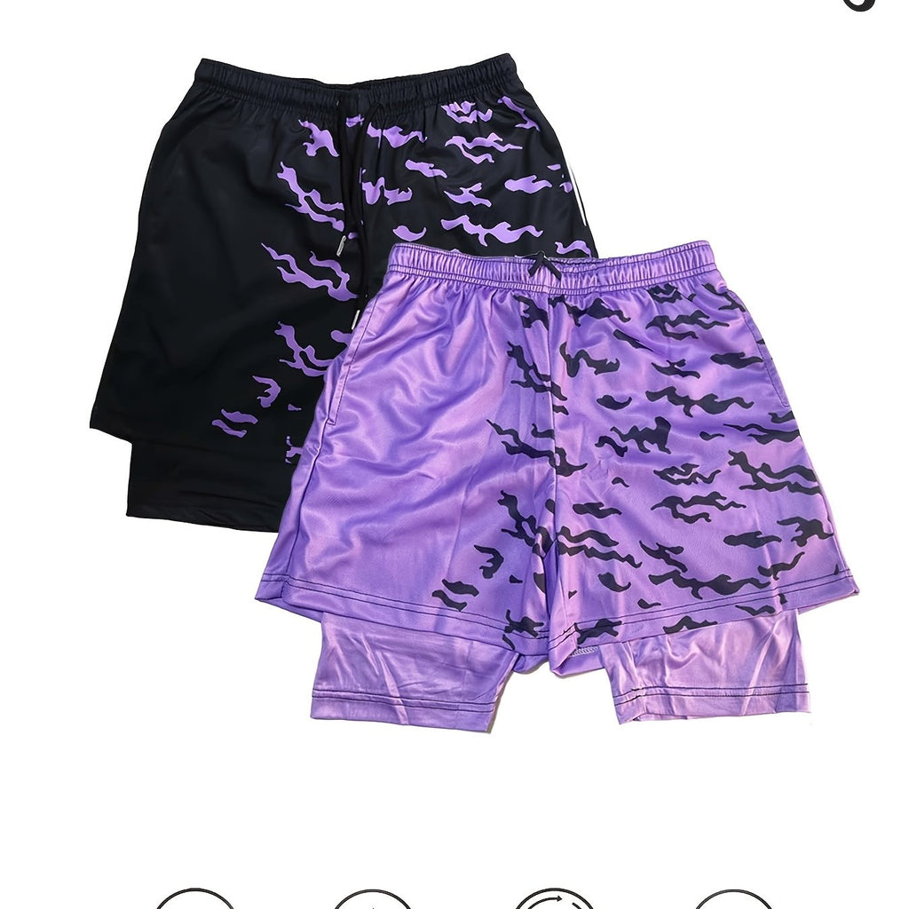 DualMotion™ Men’s Layered 2x Sports Shorts