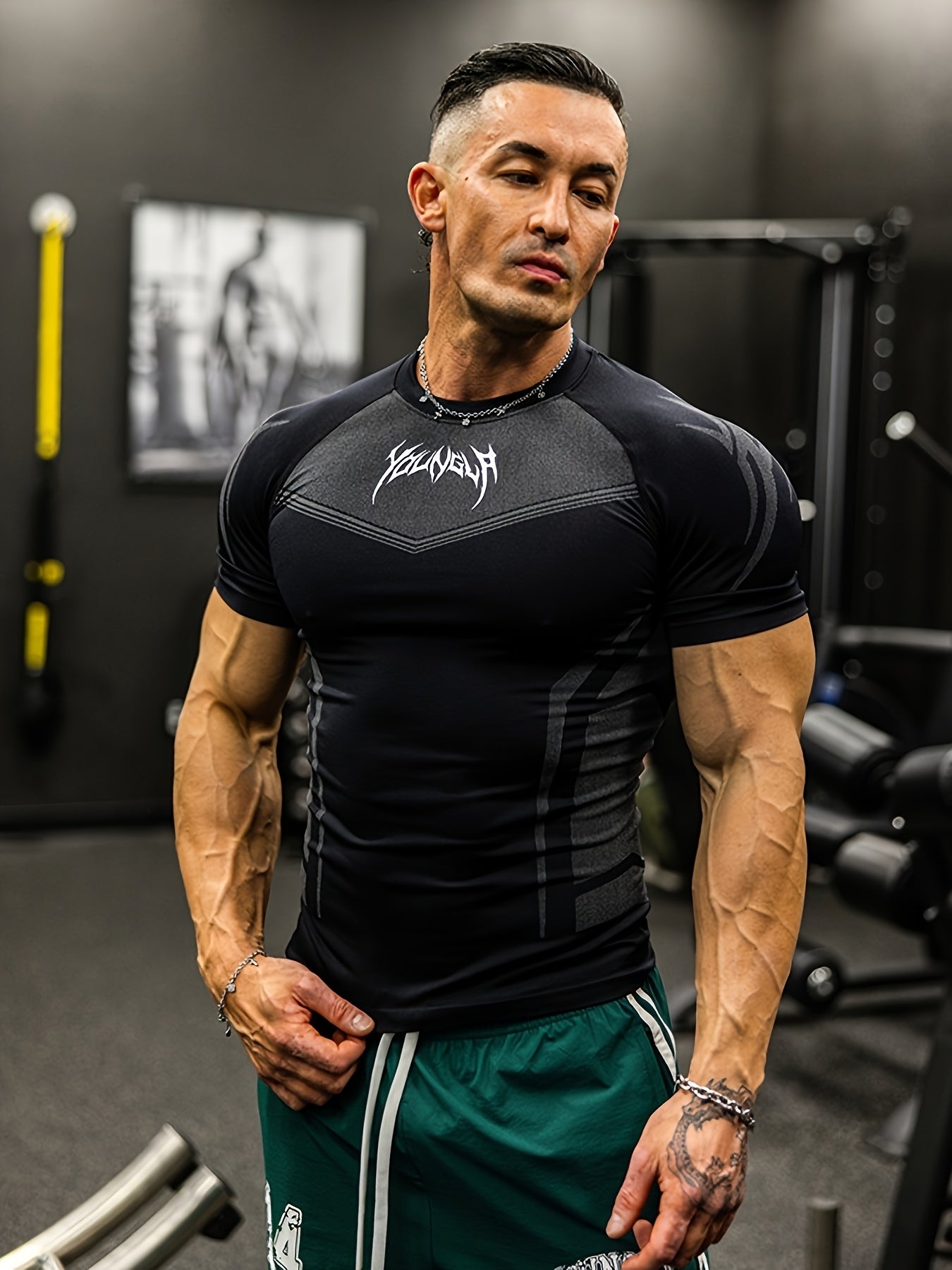 Men’s Quick-Dry Performance Gym T-Shirt