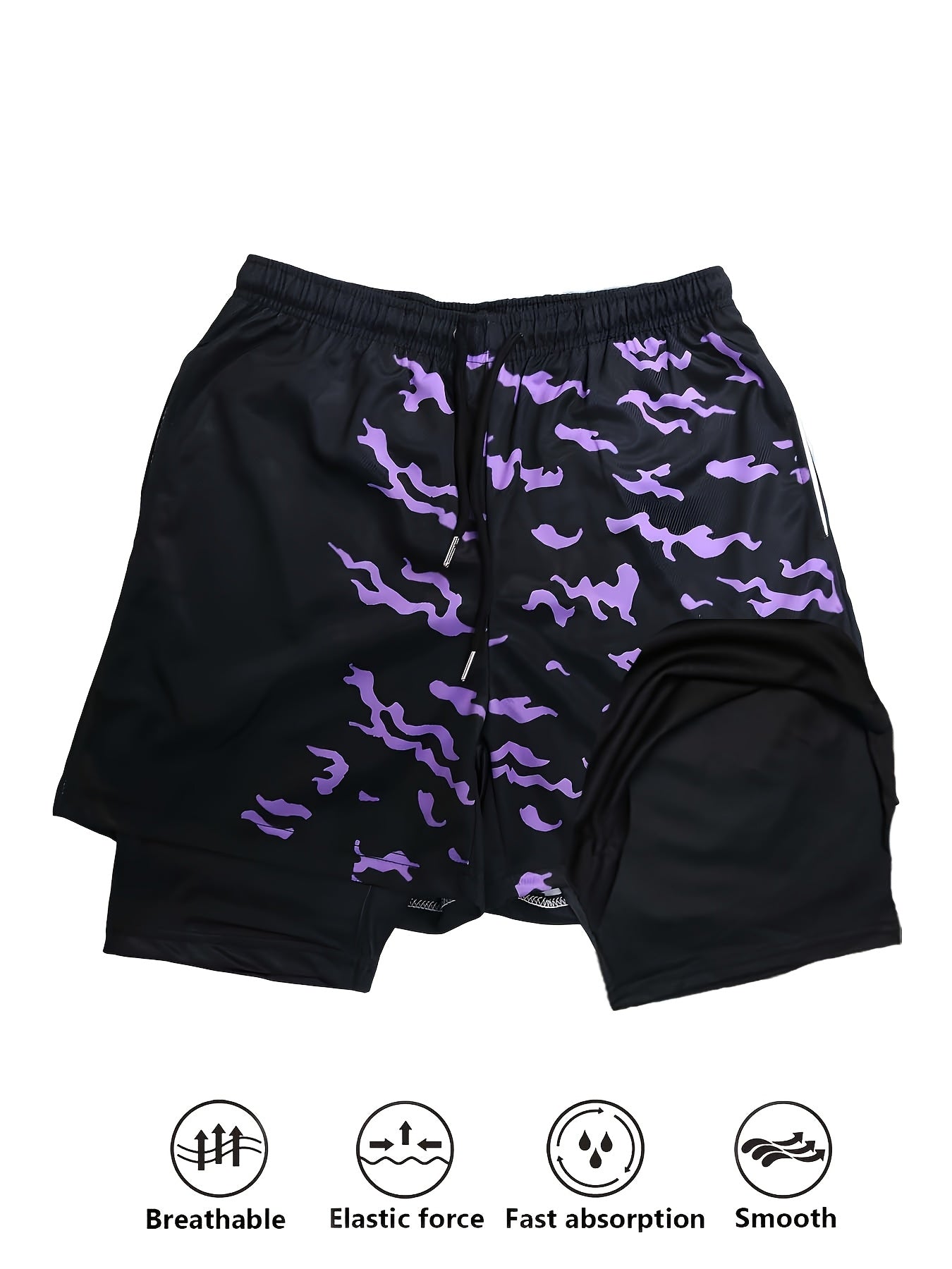 DualMotion™ Men’s Layered 2x Sports Shorts