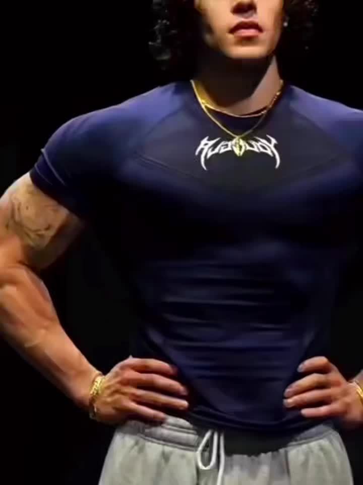 Men’s Quick-Dry Performance Gym T-Shirt