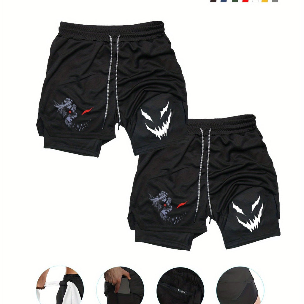 AlphaDual™ 2-Pack Men’s 2-in-1 Training Shorts