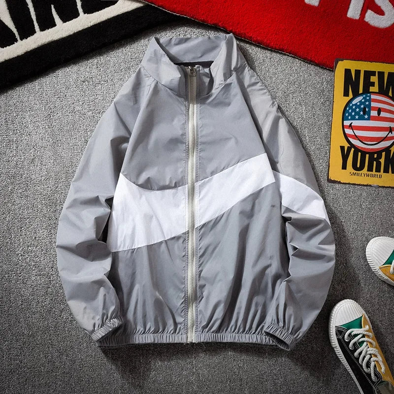 Lightweight Men’s Casual Jacket – Korean Style Spring & Summer Windbreaker