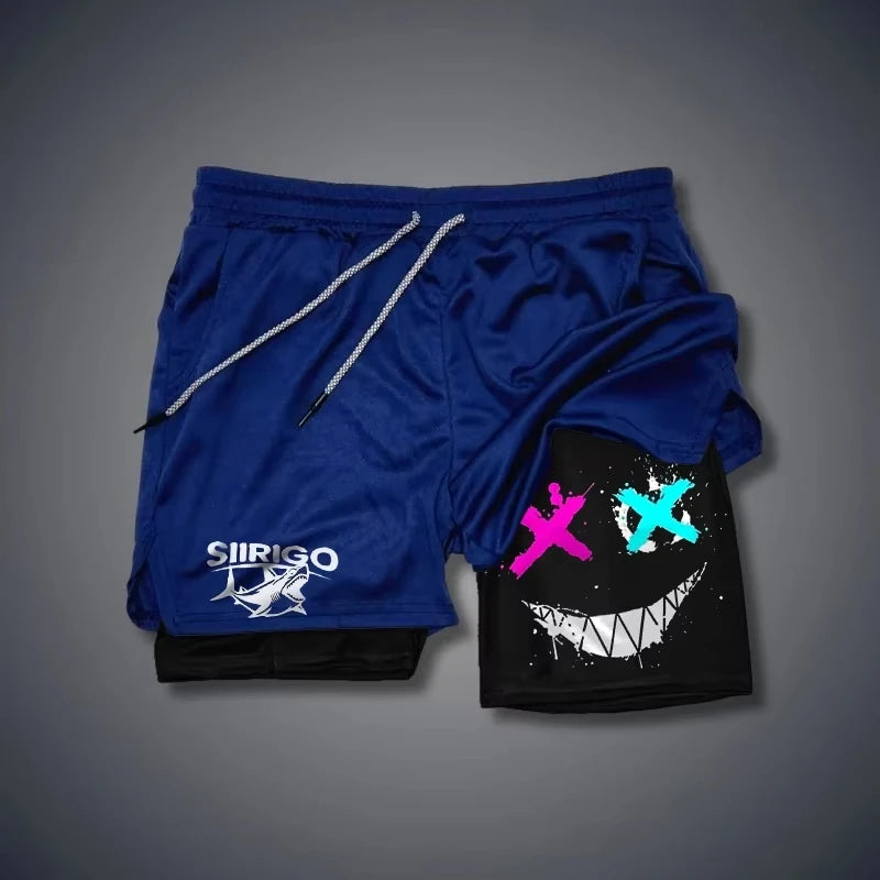 SmileyFlex 2-in-1 Training Shorts
