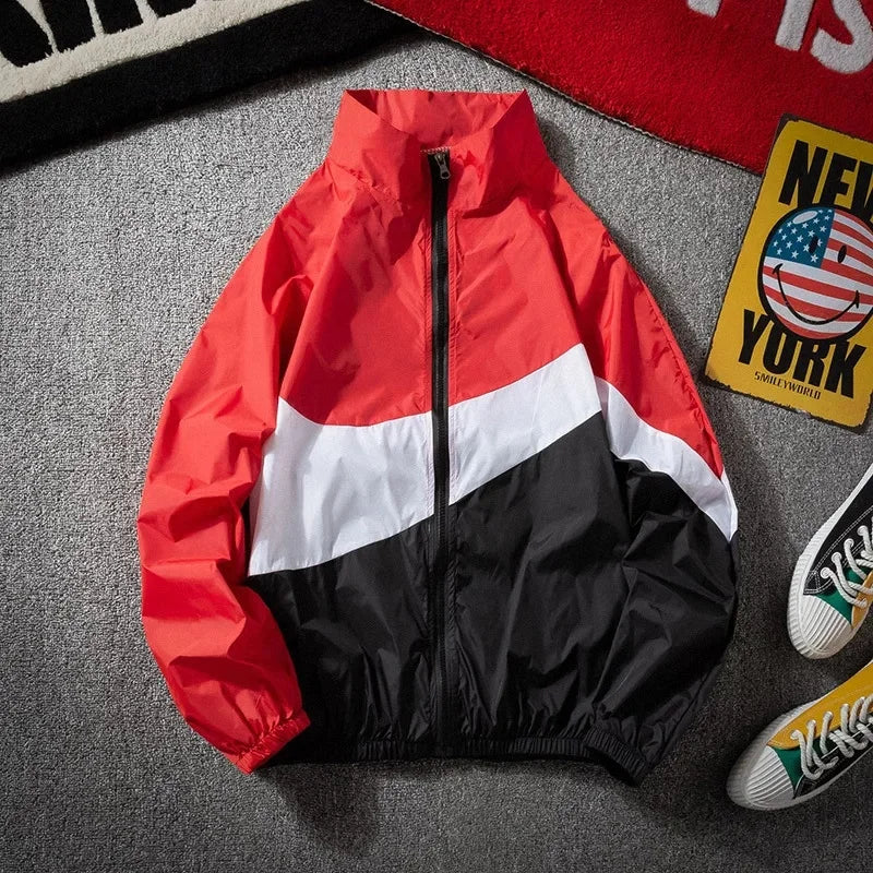 Lightweight Men’s Casual Jacket – Korean Style Spring & Summer Windbreaker