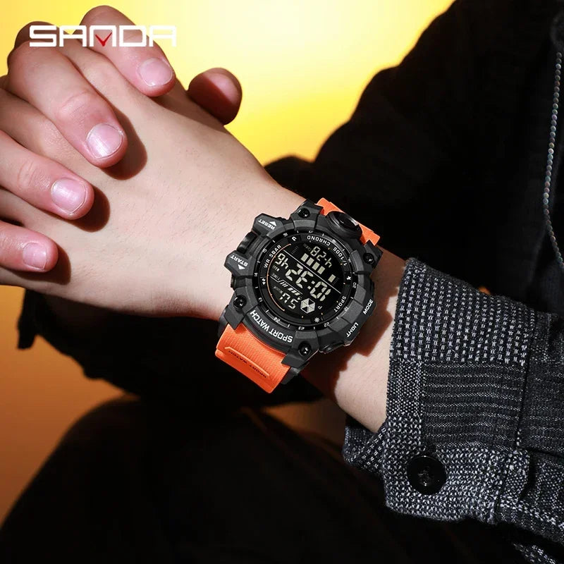 SANDA Men’s Outdoor Sports Digital Watch
