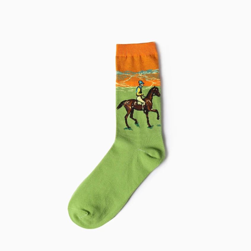 StarryStep™ Men’s Art Series Socks