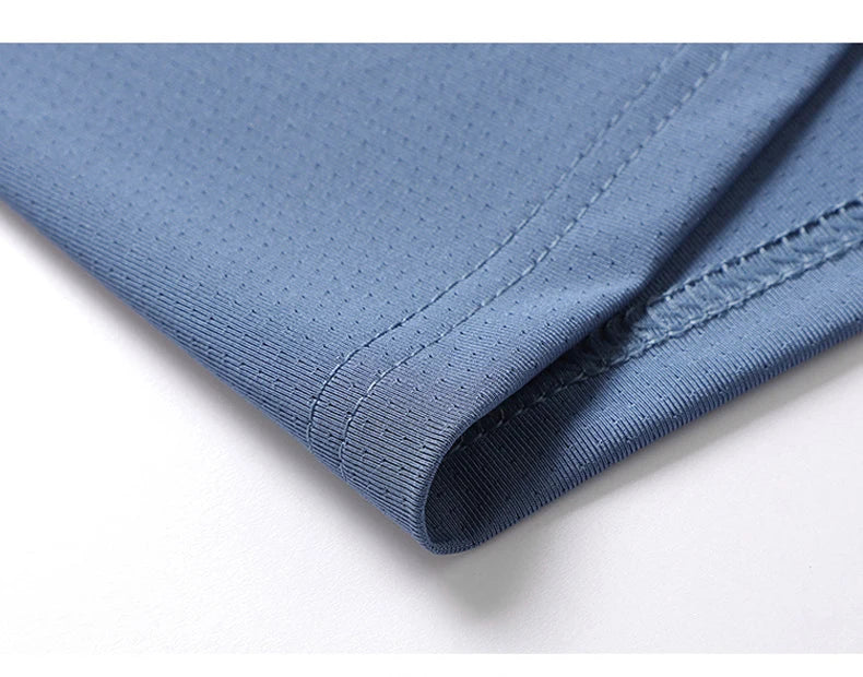 AlphaDry™ Men's Quick-Dry Running Shirt – Breathable Outdoor Sports Tee