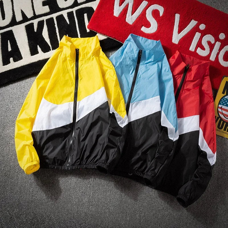 Lightweight Men’s Casual Jacket – Korean Style Spring & Summer Windbreaker