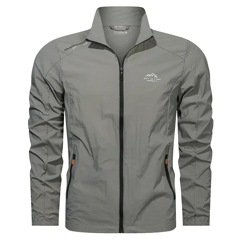 SolarShield™ UPF100+ Ultra-Light Windbreaker – Men’s UV Protection Jacket