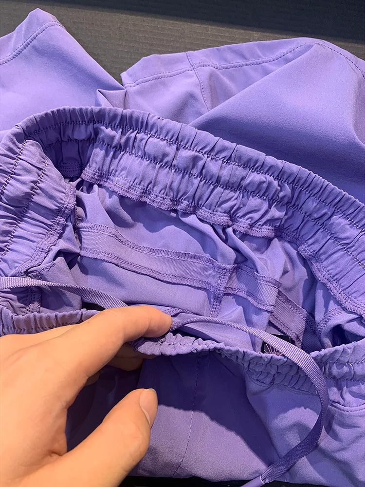 Men’s Quick-Dry Nylon Ice Silk Shorts