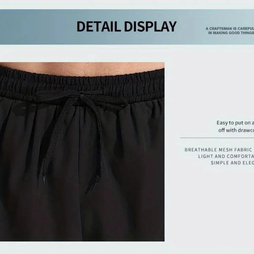 AquaFlex Dual-Layer Swim Shorts