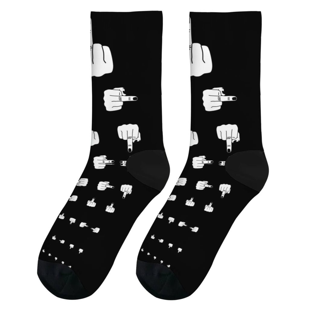 AlphaFun™ Finger Art Street Socks