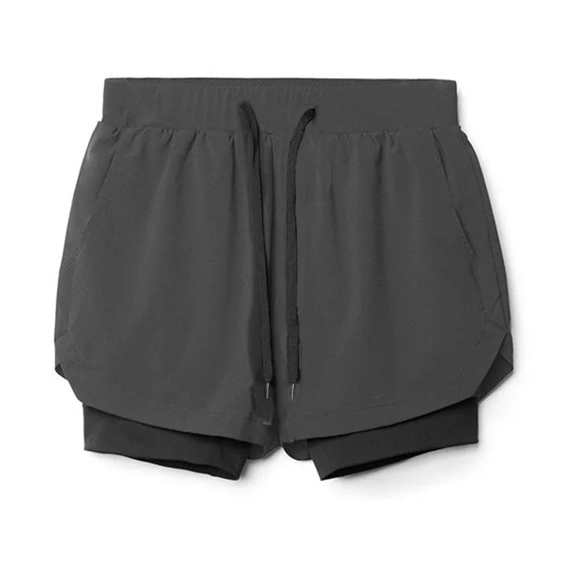 AlphaLayer™ 2-in-1 Performance Running Shorts