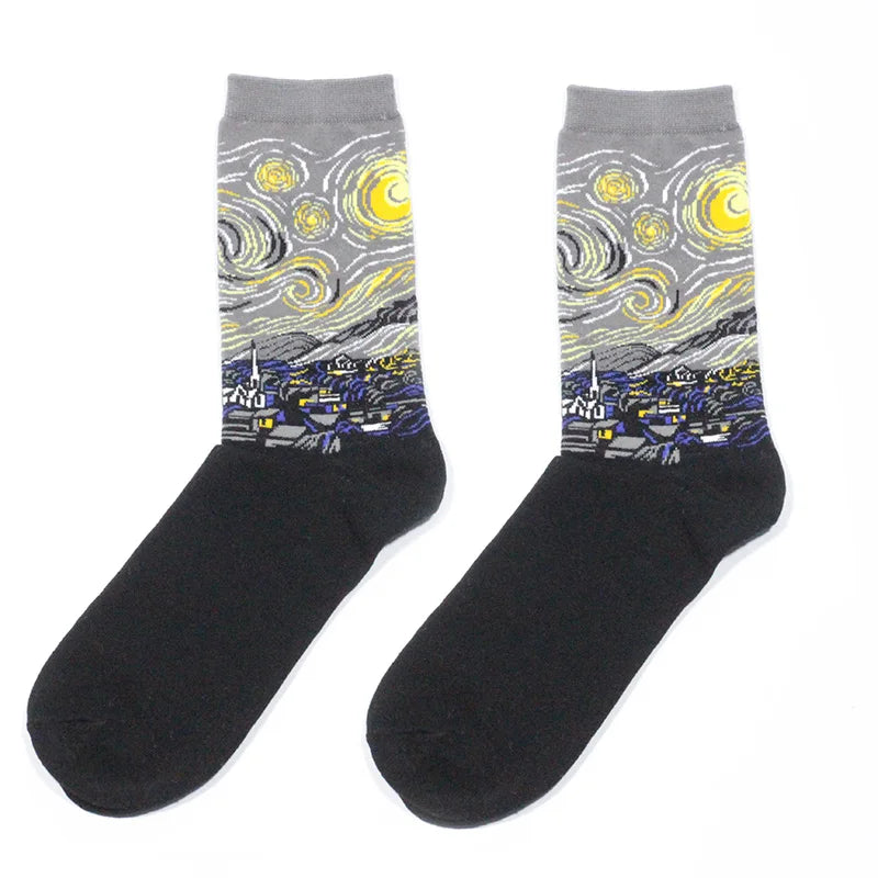 StarryStep™ Men’s Art Series Socks