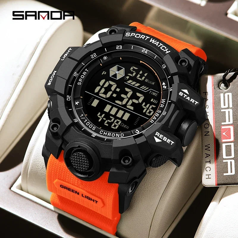 SANDA Men’s Outdoor Sports Digital Watch