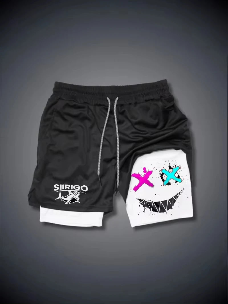 SmileyFlex 2-in-1 Training Shorts
