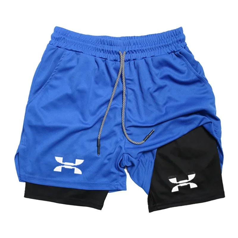 AlphaRun Double-Layer Performance Shorts