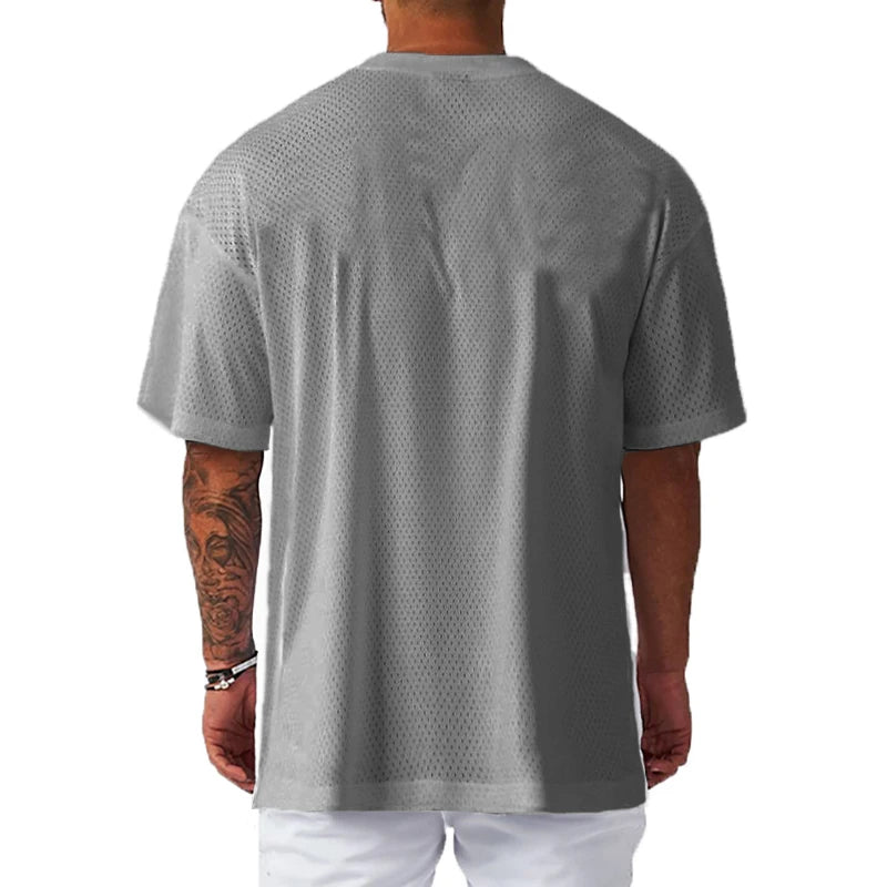 AeroGuard Oversized Gym Tee