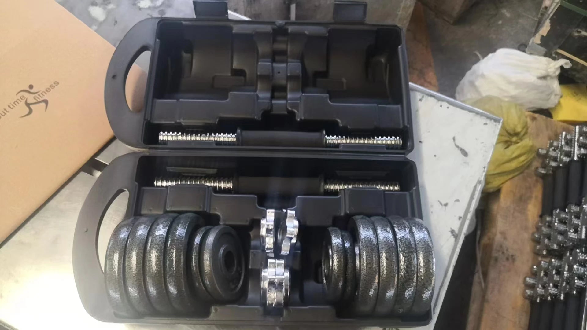 IronBox Pro Weightlifting Set