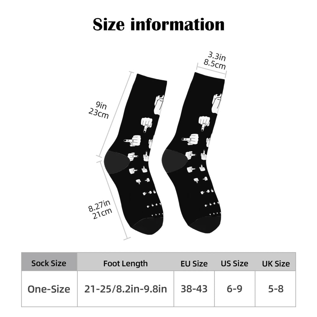 AlphaFun™ Finger Art Street Socks
