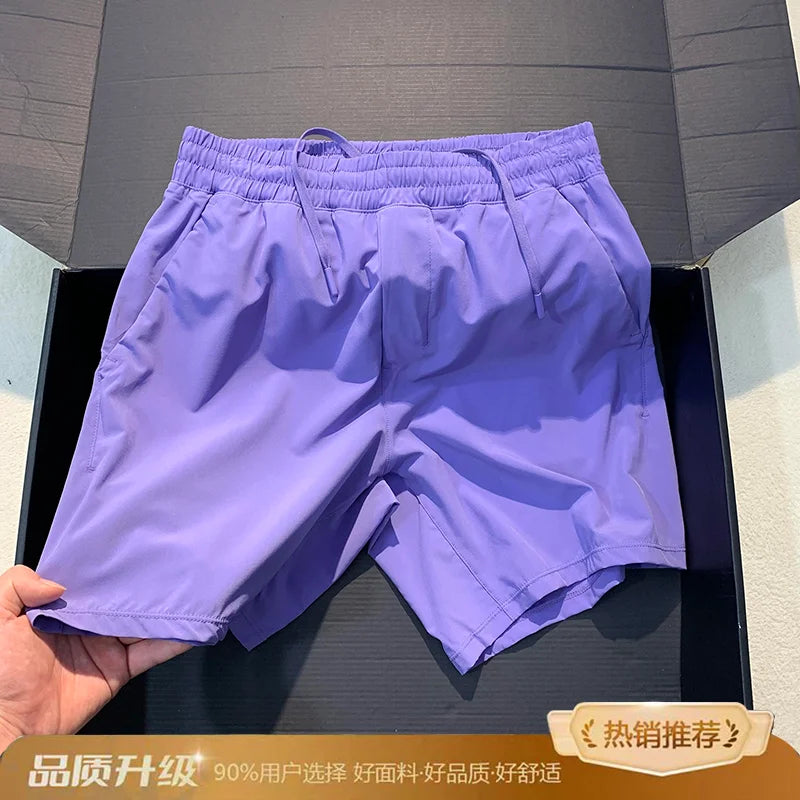 Men’s Quick-Dry Nylon Ice Silk Shorts