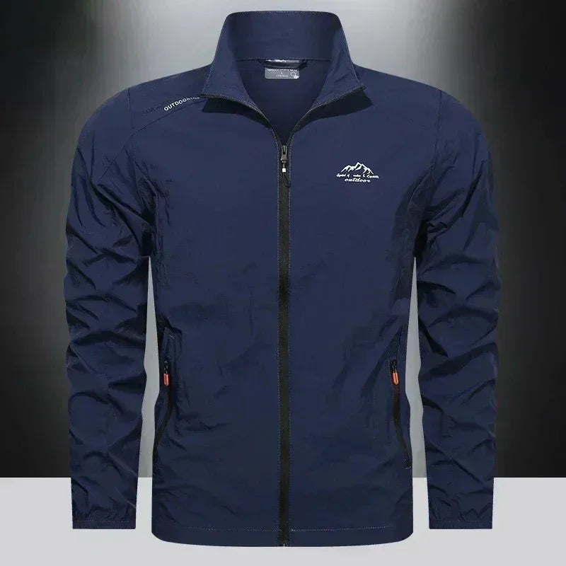 SolarShield™ UPF100+ Ultra-Light Windbreaker – Men’s UV Protection Jacket