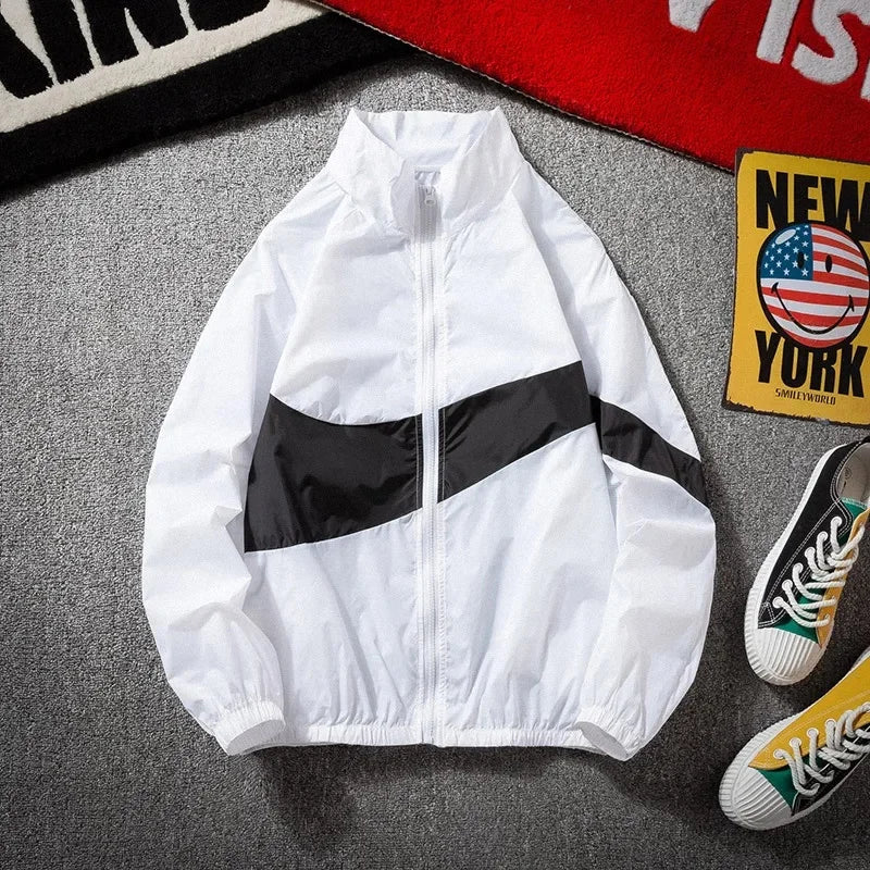 Lightweight Men’s Casual Jacket – Korean Style Spring & Summer Windbreaker