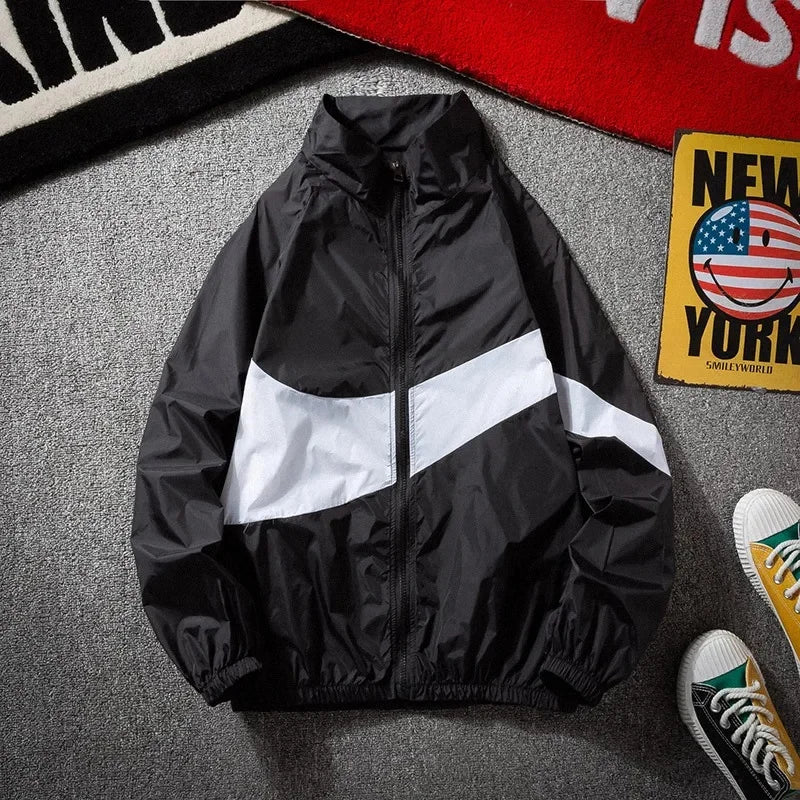 Lightweight Men’s Casual Jacket – Korean Style Spring & Summer Windbreaker