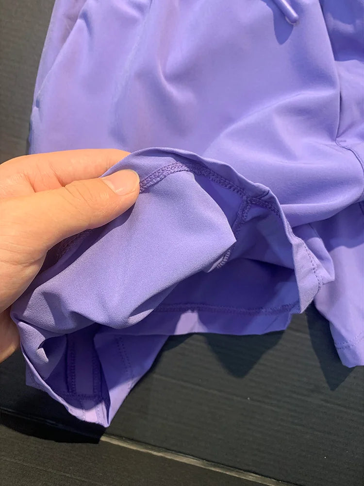 Men’s Quick-Dry Nylon Ice Silk Shorts