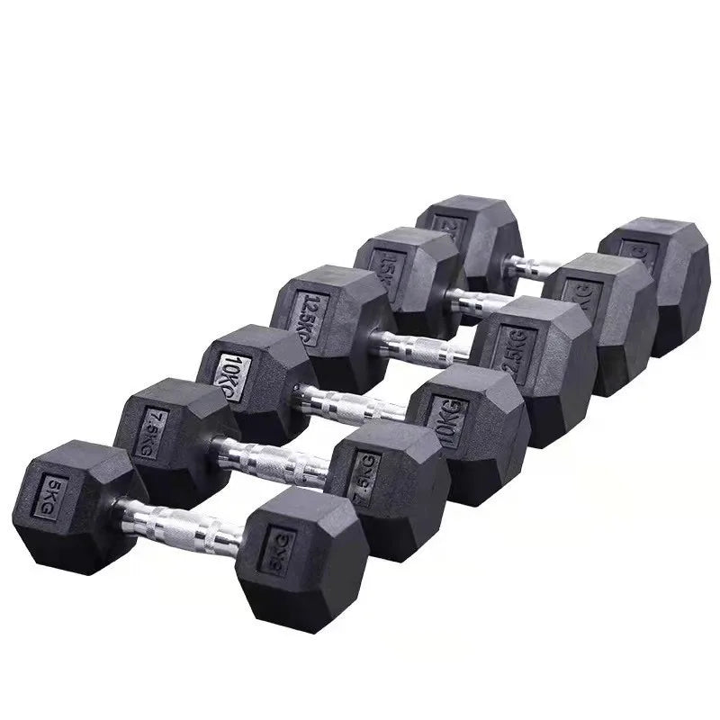 PowerCore Rubber Dumbbells