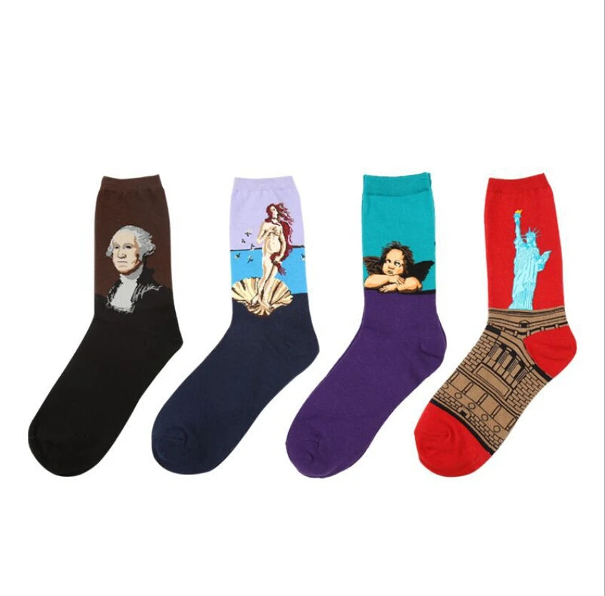 StarryStep™ Men’s Art Series Socks