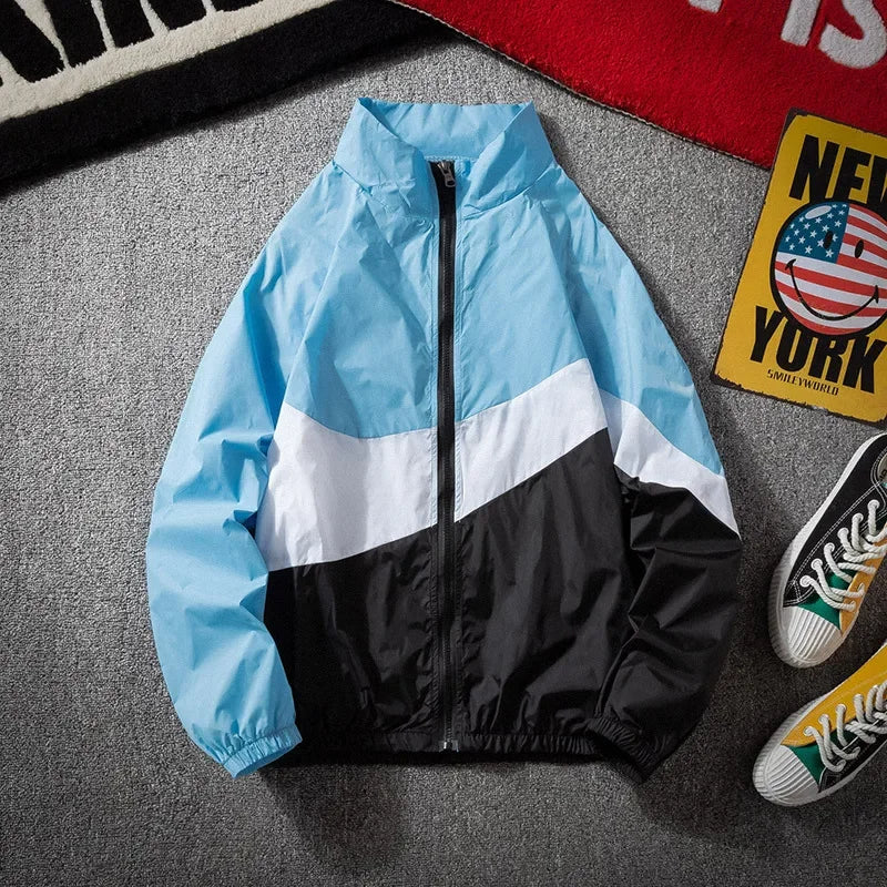 Lightweight Men’s Casual Jacket – Korean Style Spring & Summer Windbreaker