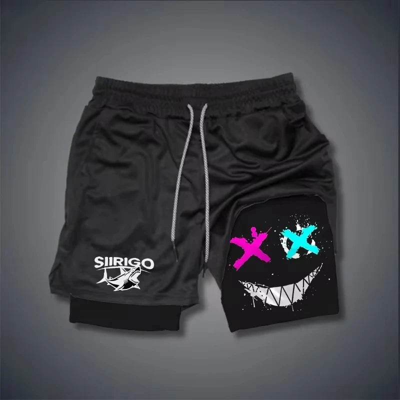 SmileyFlex 2-in-1 Training Shorts
