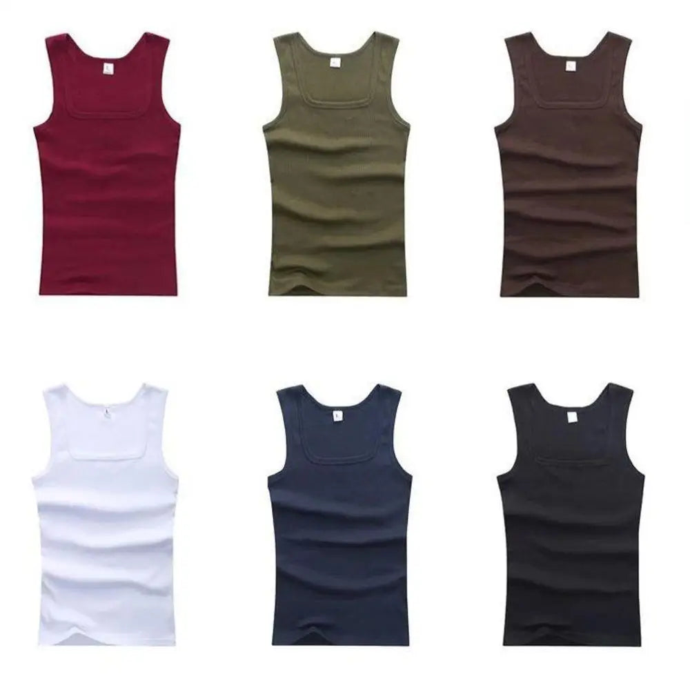 Men’s Cotton Tank Top – Clean Summer Essential. Breathable Comfort. Built for Daily Wear.