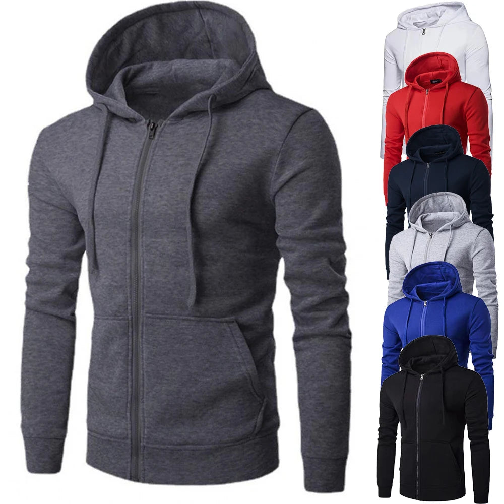 UrbanFit Slim Zip Hoodie