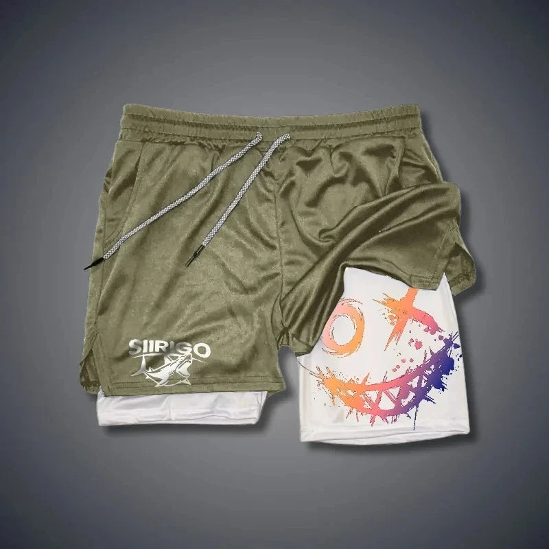 SmileyFlex 2-in-1 Training Shorts