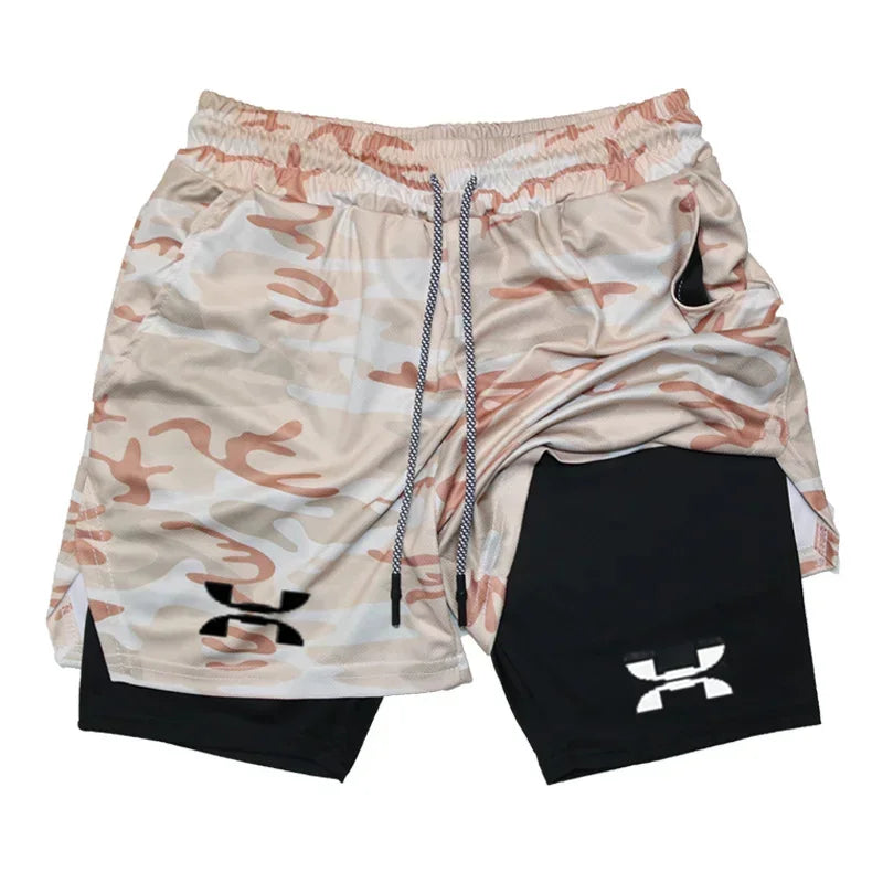AlphaRun Double-Layer Performance Shorts