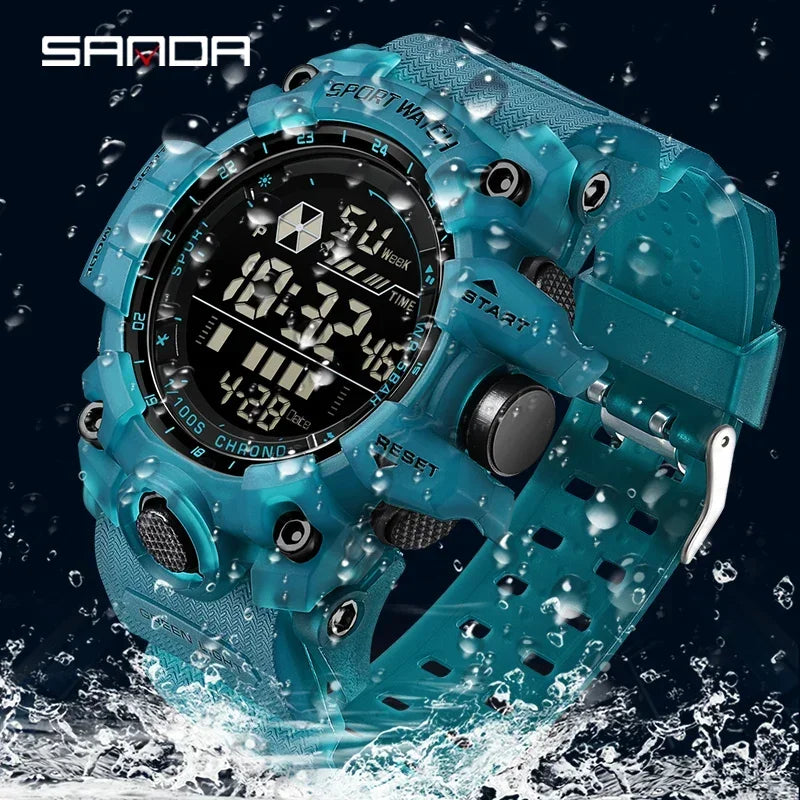 SANDA Men’s Outdoor Sports Digital Watch
