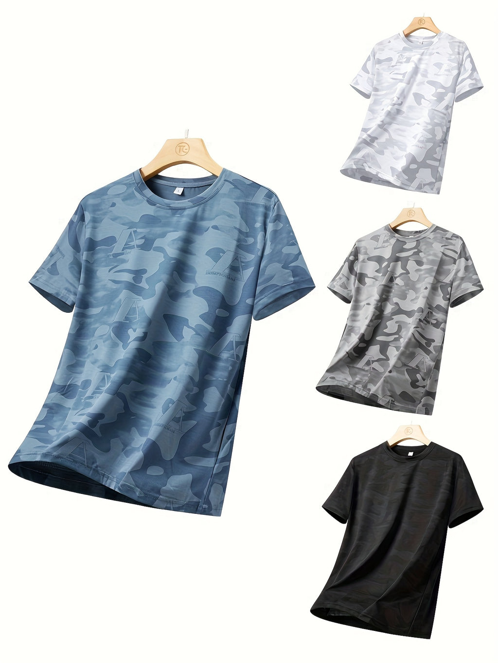 AlphaCamo™ 4-Pack Men’s Breathable Training Tees