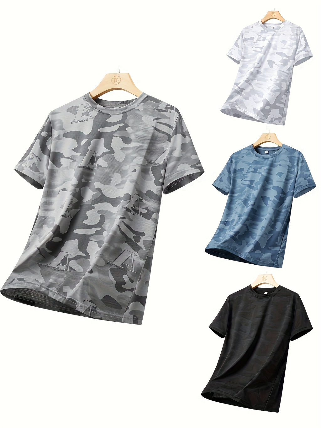 AlphaCamo™ 4-Pack Men’s Breathable Training Tees