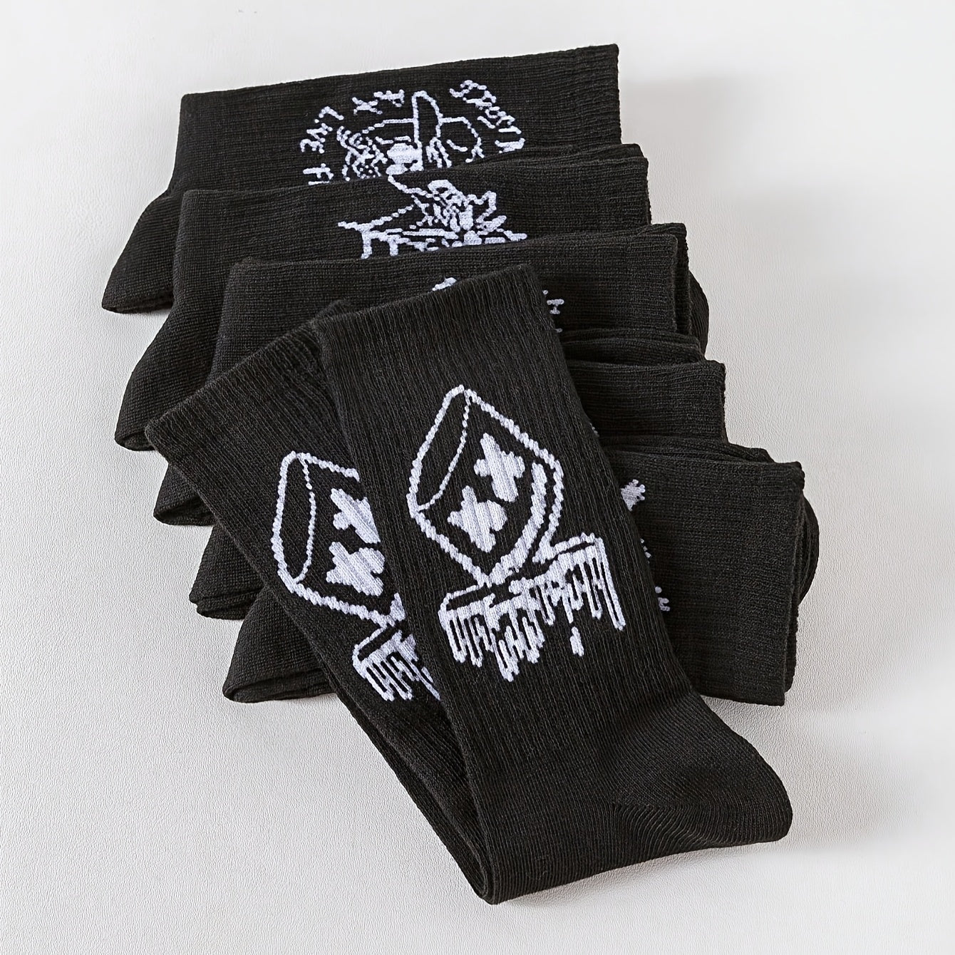 AlphaGraf™ Men’s Graffiti Sock Set (6/10 Pairs)